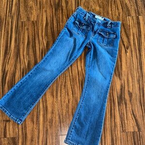 Levi's regular rise flare jeans
